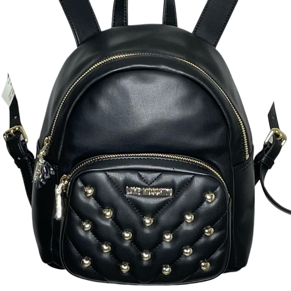Love Moschino Borsa Matt Nappa Nero backpack NWT